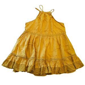 Boho Babydoll Tunic Top Sz M Cottagecore Festival Peasant Top Lagenlook Boho